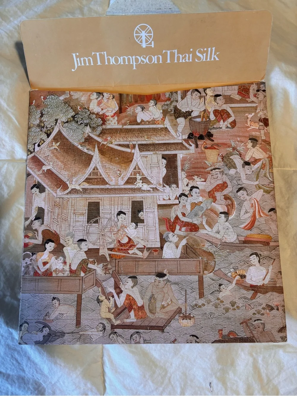 Thompson Pink Floral Silk Scarf